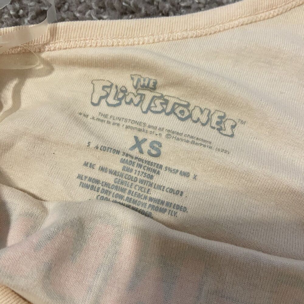 The Flintstones One Shoulder Tank – Women’s Size XS - Picture 3 of 3